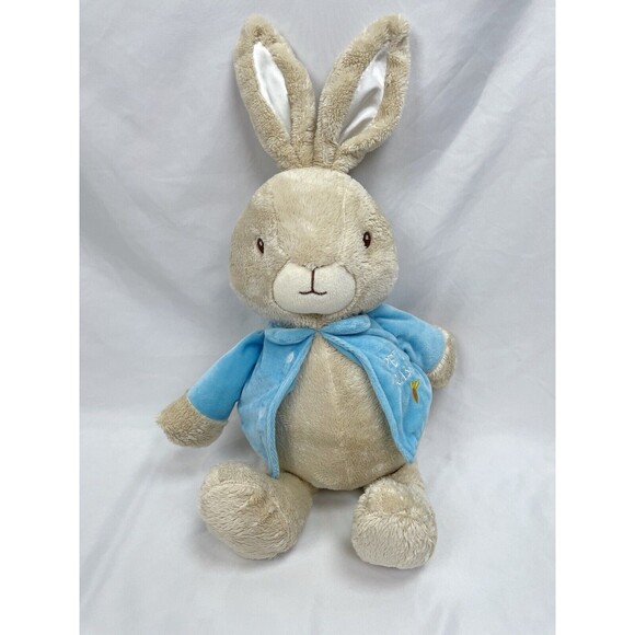 Kids Preferred Peter Rabbit Blue Jacket Bunny Stuffed Animal Plush 22” Easter - Picture 1 of 7